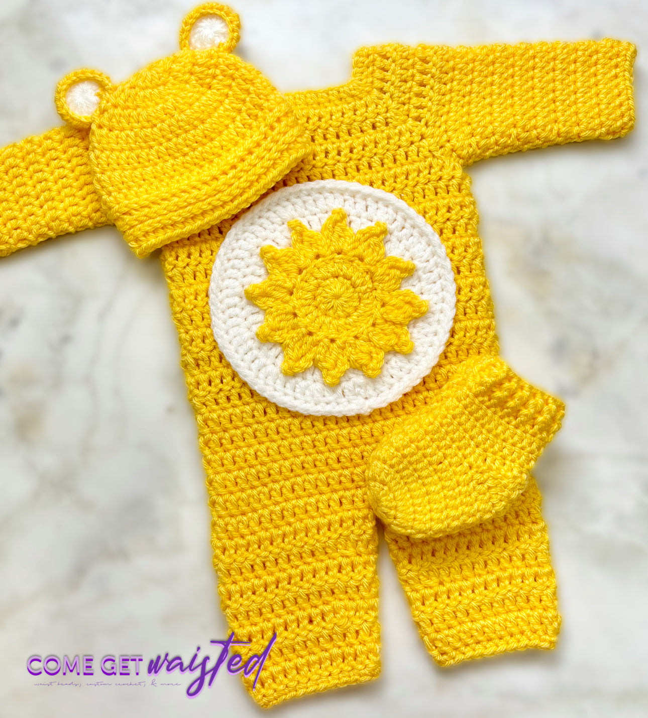 Newborn Carebear Onesie Set