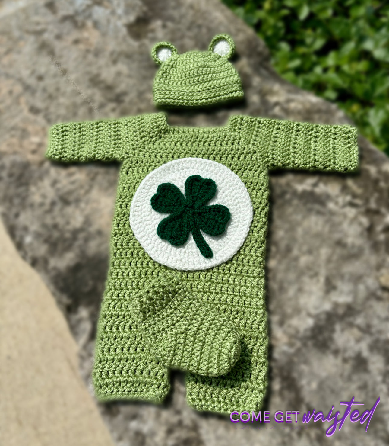Newborn Carebear Onesie Set