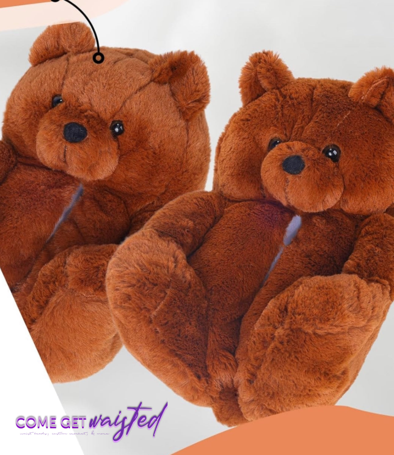 Teddy Bear Slippers