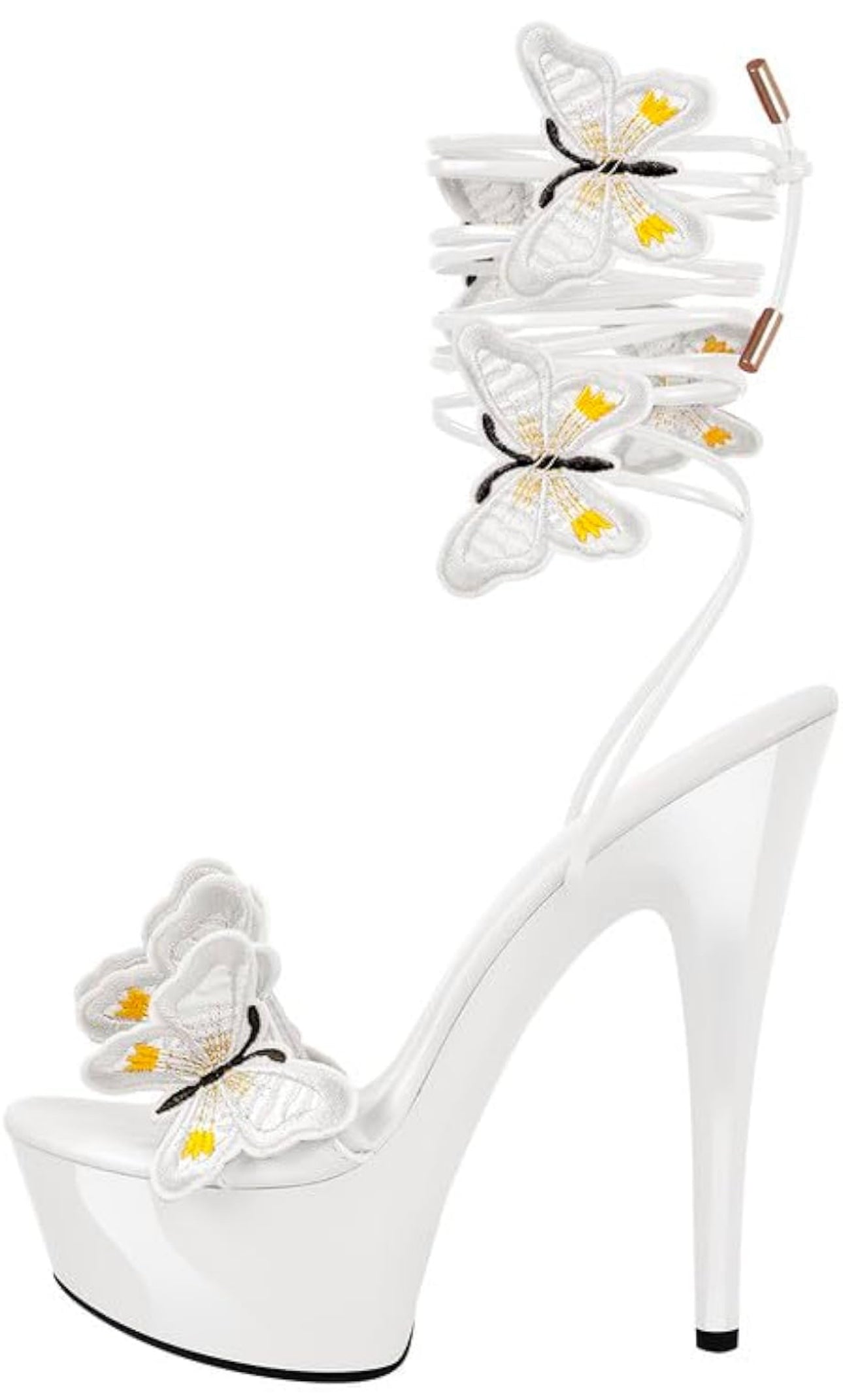 Butterfly Strap-Up Heels
