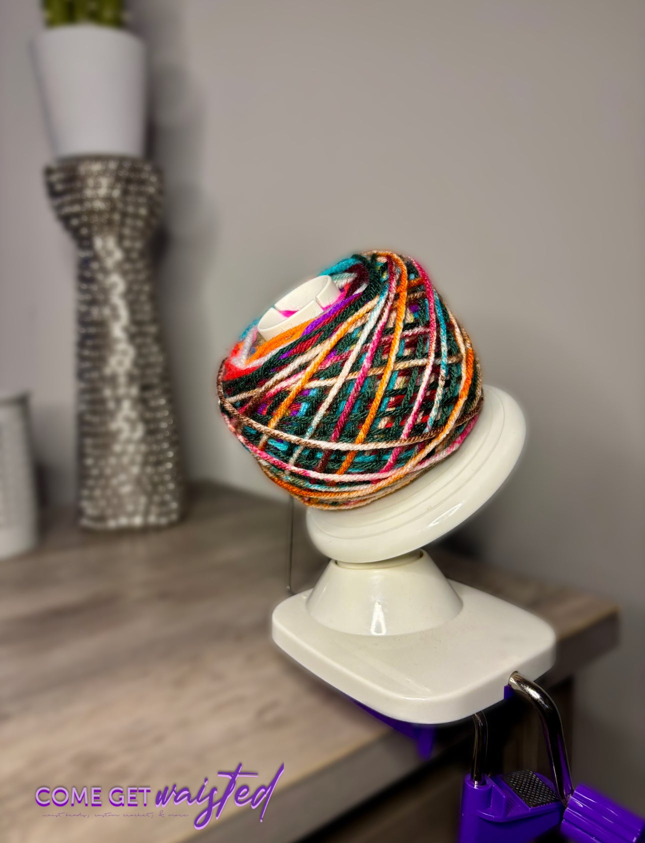 Custom Scrap Yarn Cakes