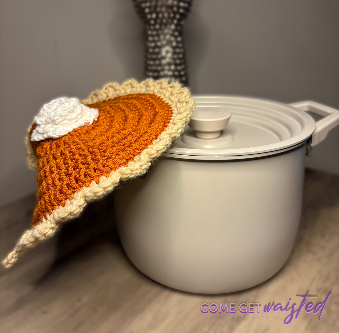 Pumpkin Pie Potholders (Oven Mitts)