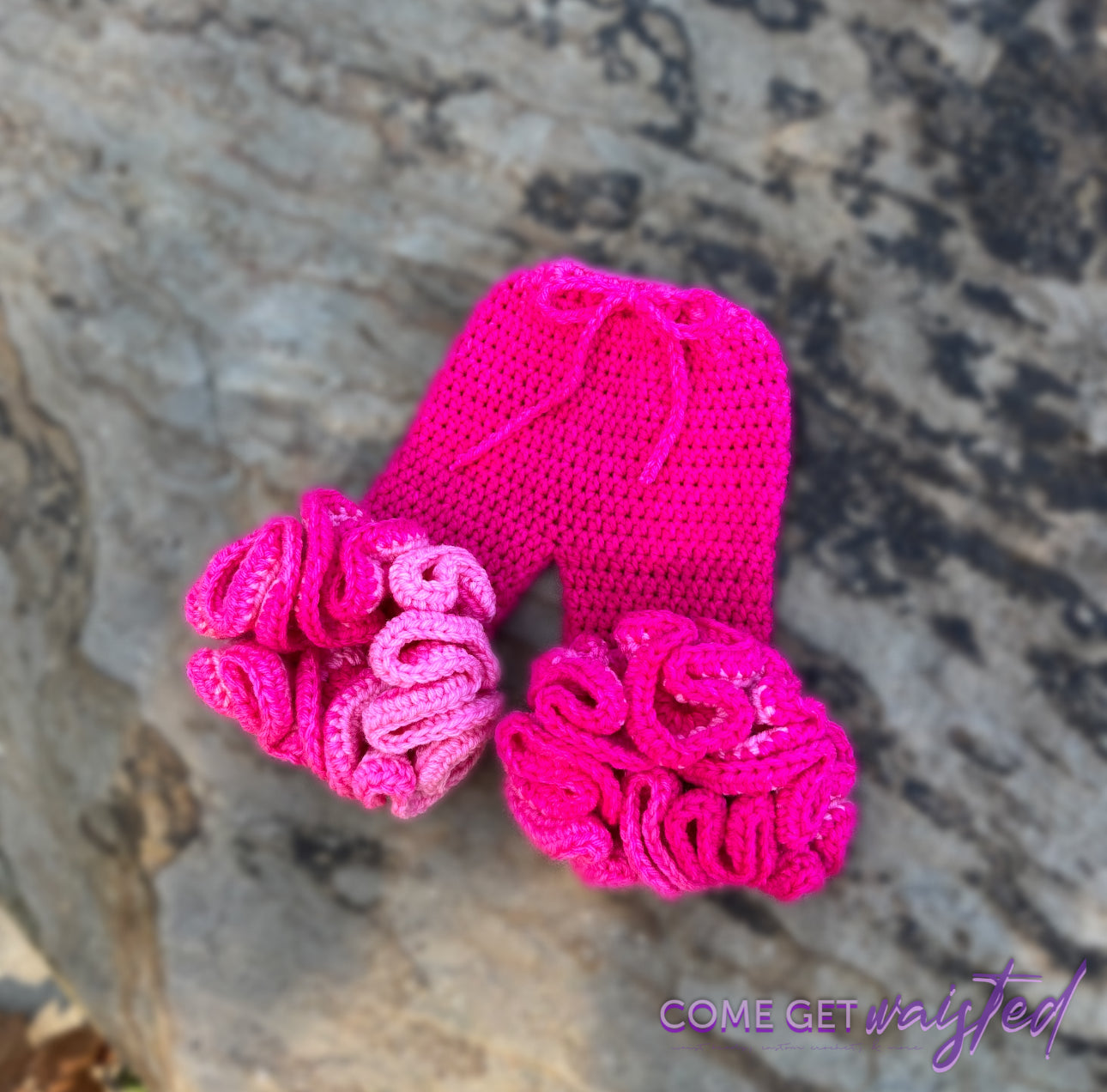 Baby Girl Ruffle Pants (set)