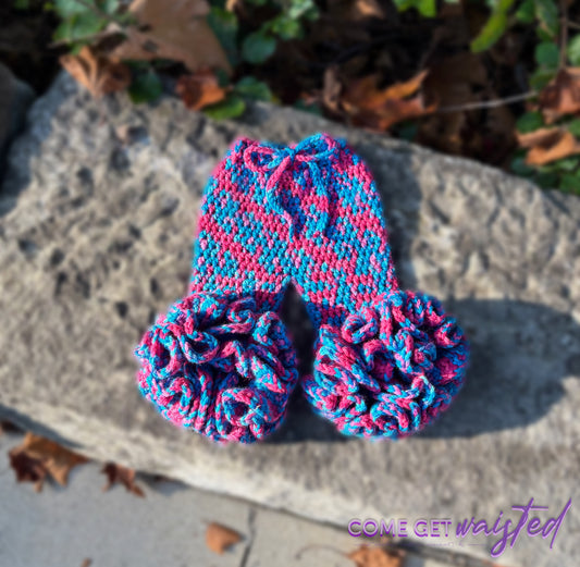 Baby Girl Ruffle Pants (set)
