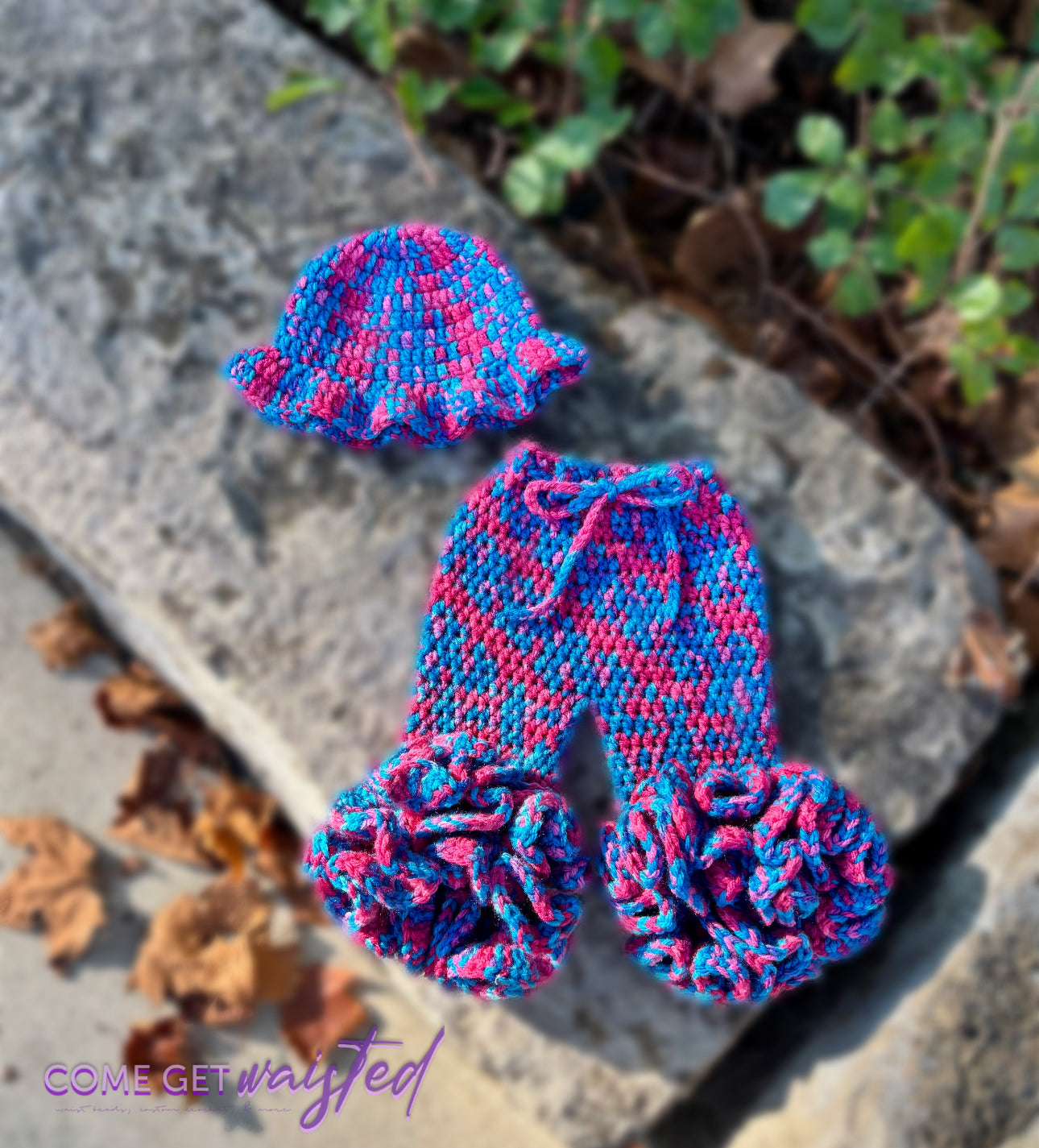 Baby Girl Ruffle Pants (set)