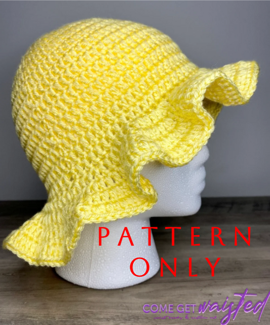 Crochet Sunhat (Pattern ONLY)