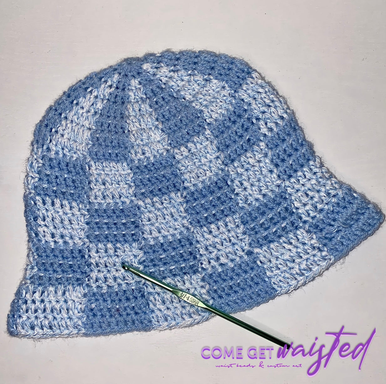 Checkered Bucket Hat