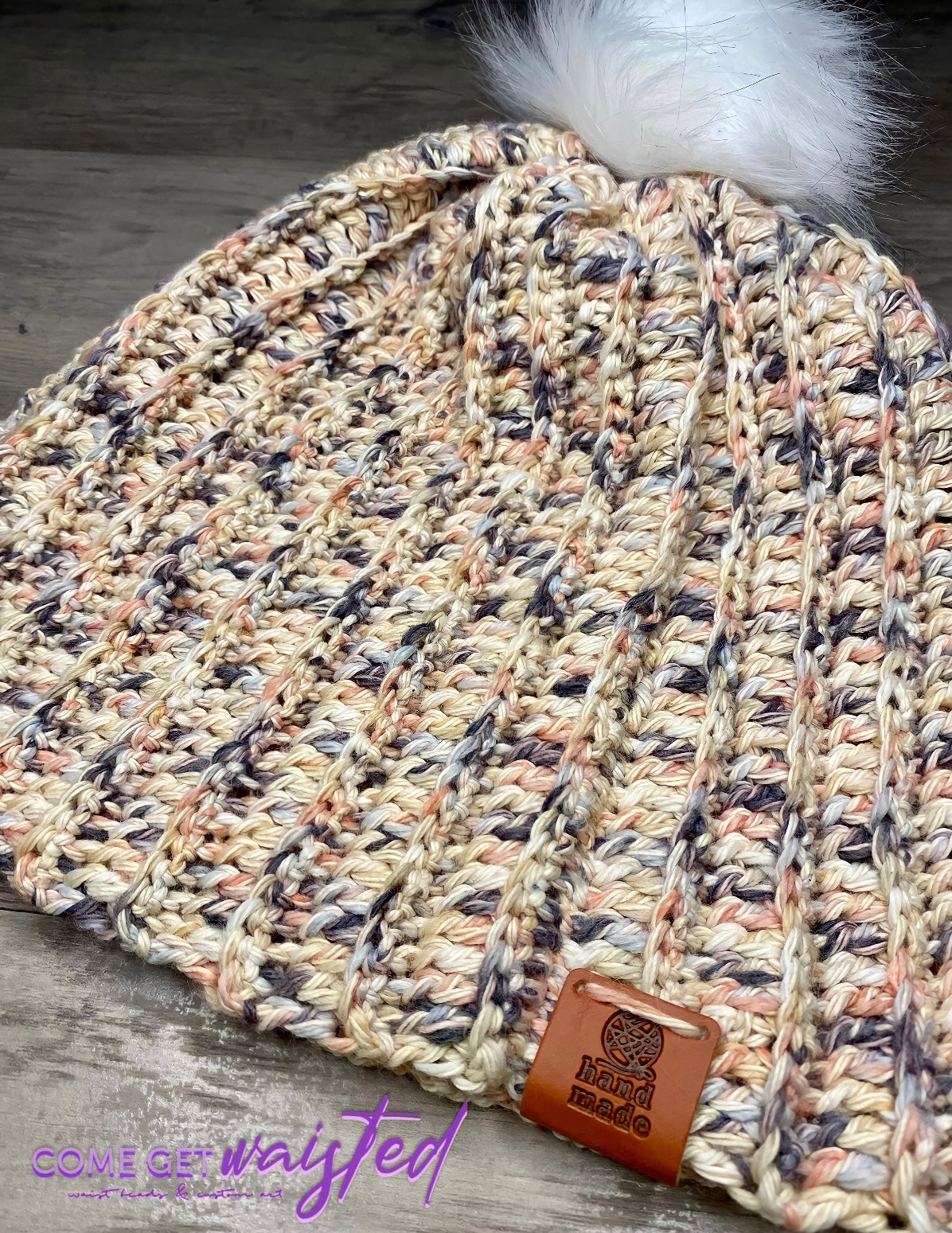 Crochet Hat (w/ puff)